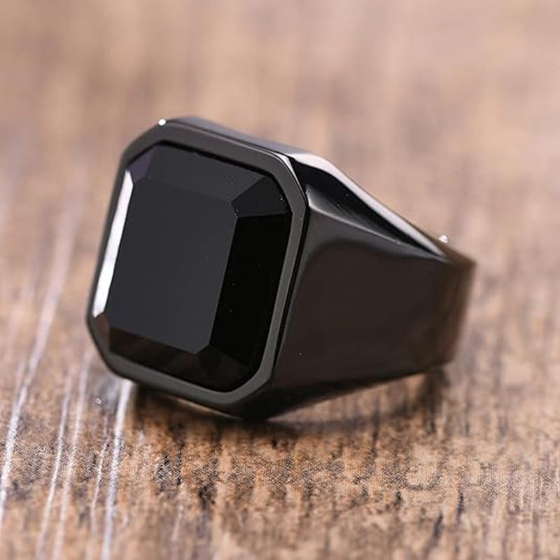 Mens Signet Ring - Anillo de hombre Anillos de sello
