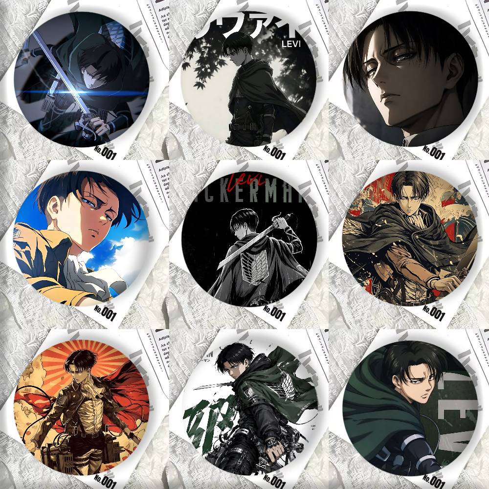 Levi Jewelry & Watches Inc - Pin Redondo de Levi Ackerman del