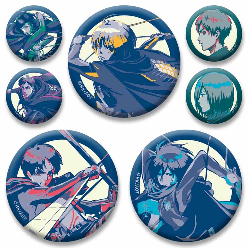 Levi Jewelry & Watches Inc - Pins de esmalte redondos de dibujos