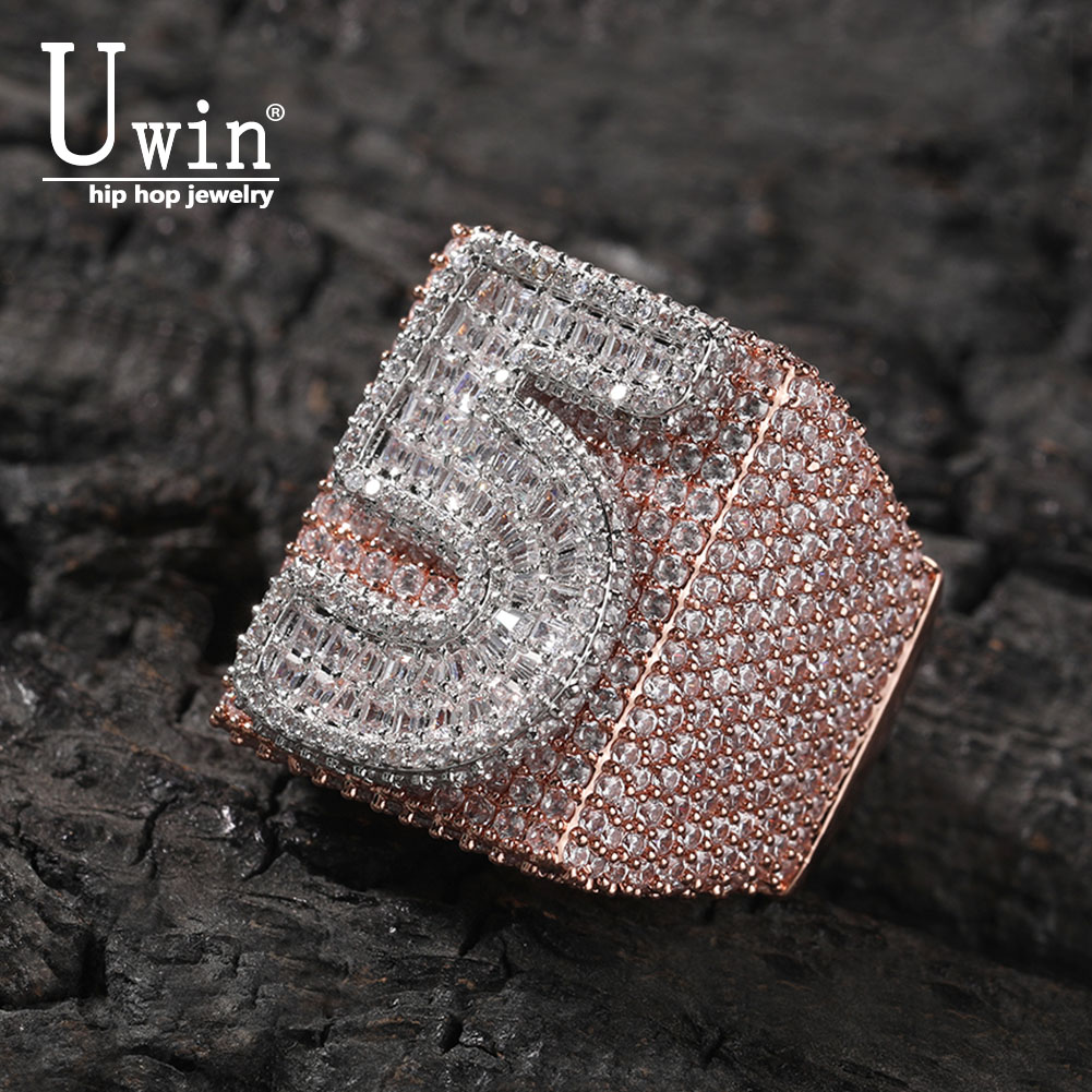 Statement Cocktail Ring - Anillos Personalizados Uwin Big Square, Anillos