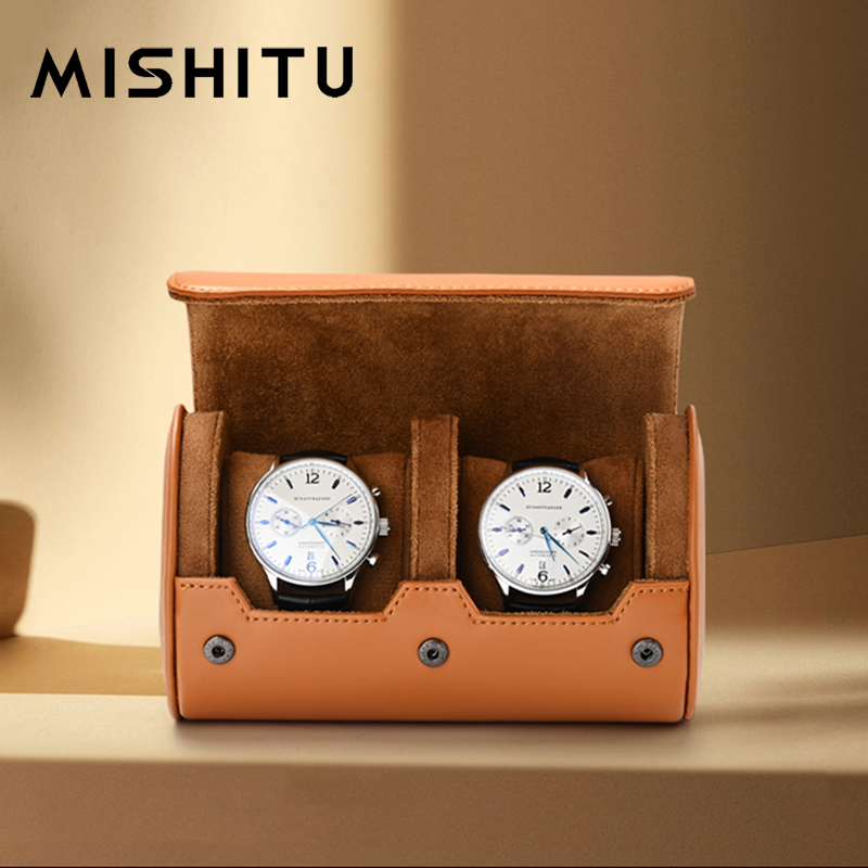 Jewelry Organizer Watches - MISHITU-rollo de almacenamiento de reloj con