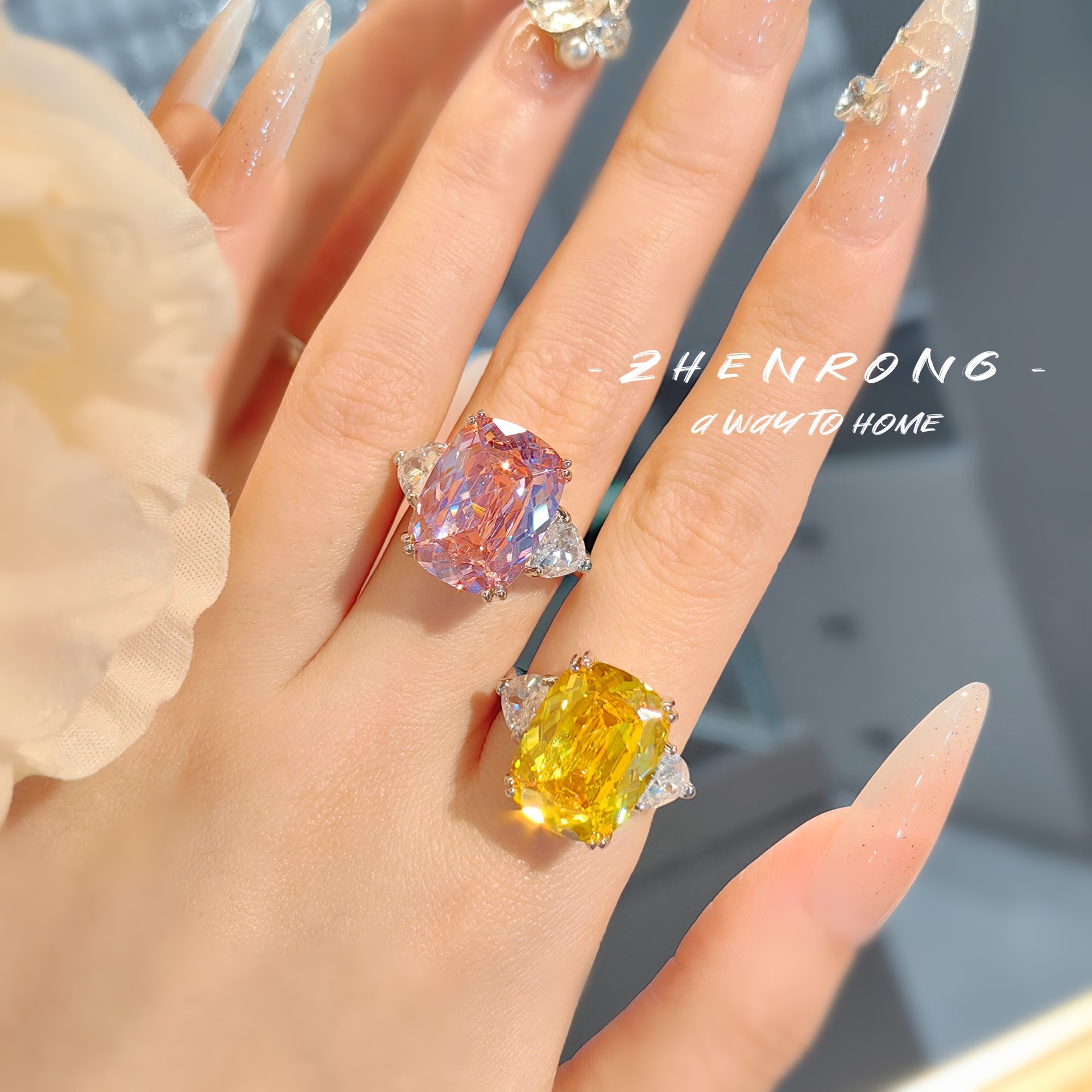 Statement Cocktail Ring - Anillo de plata de ley S925