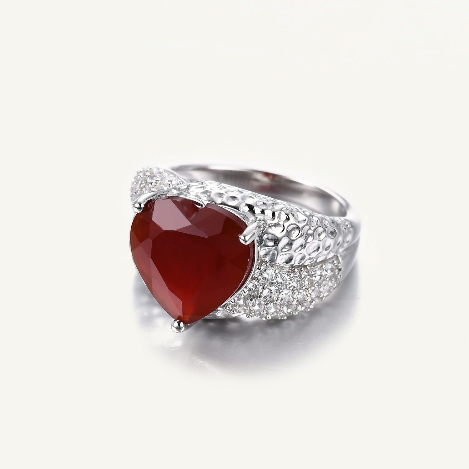 Mens Signet Ring - GEM'S BALLET-anillos de sello de Plata