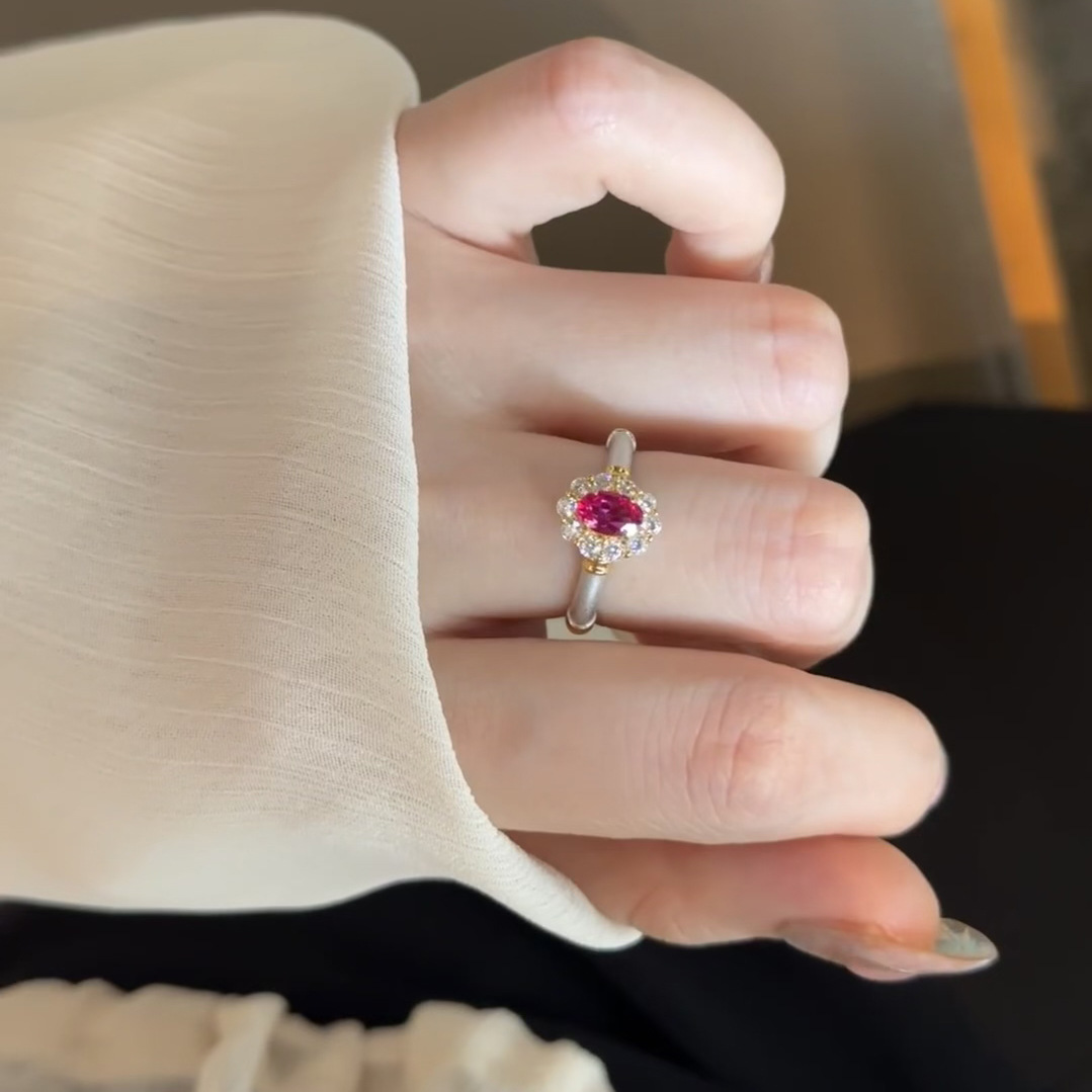 Statement Cocktail Ring - Anillo de plata de ley S925