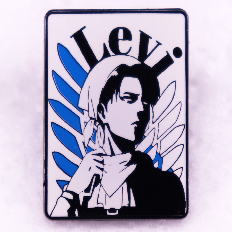 Levi Jewelry & Watches Inc - Pin esmaltado Attack on Titan Levi