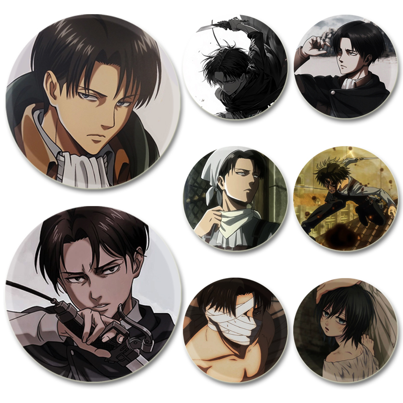Levi Jewelry & Watches Inc - Insignia de personaje de Anime Levi