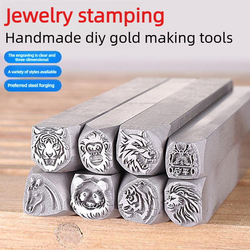 Wolf Jewelry & Watches Tampa Reviews - Punzón de acero con cabeza de