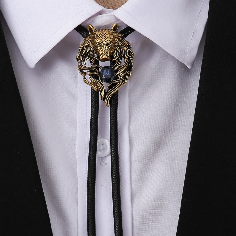 Corbata Bolo Retro con Cabeza  - Wolf Jewelry & Watches Tampa Reviews reseña y precio