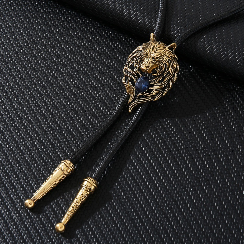 Corbata Bolo Retro con Cabeza  - Wolf Jewelry & Watches Tampa Reviews reseña y precio
