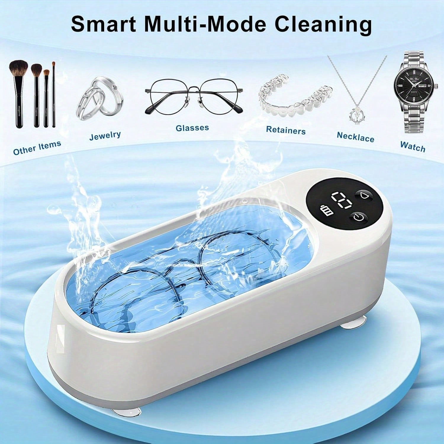 Limpiador ultrasónico portátil - Jewelry Essentials Watches reseña y precio