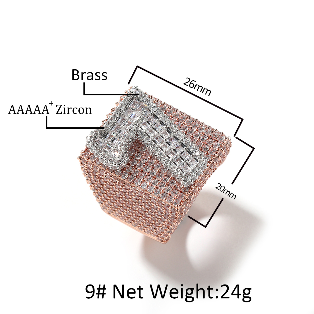 Anillos Personalizados Uwin Bi - Statement Cocktail Ring reseña y precio