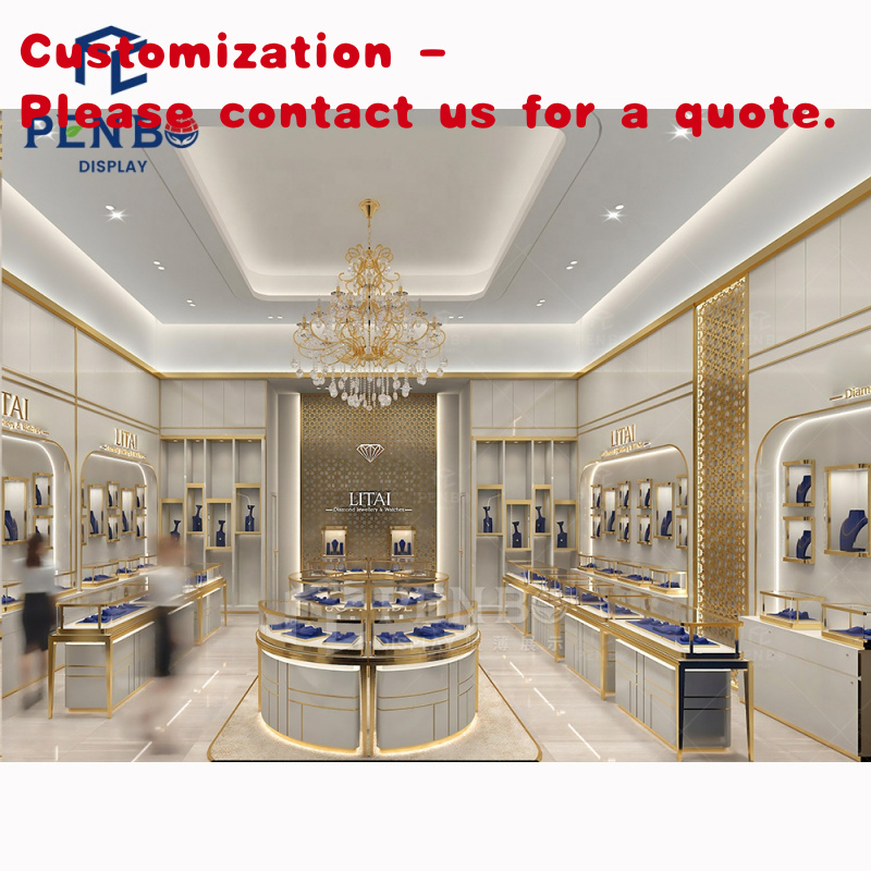 Contador de exhibición de joye - Jewelry And Watches Store reseña y precio