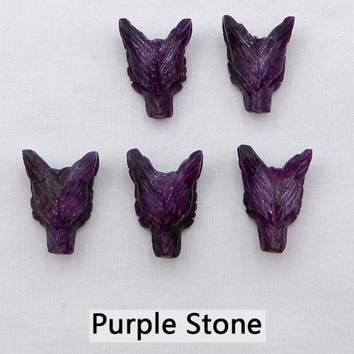 Cabeza de lobo tallada, piedra - Wolf Jewelry & Watches Tampa Reviews reseña y precio