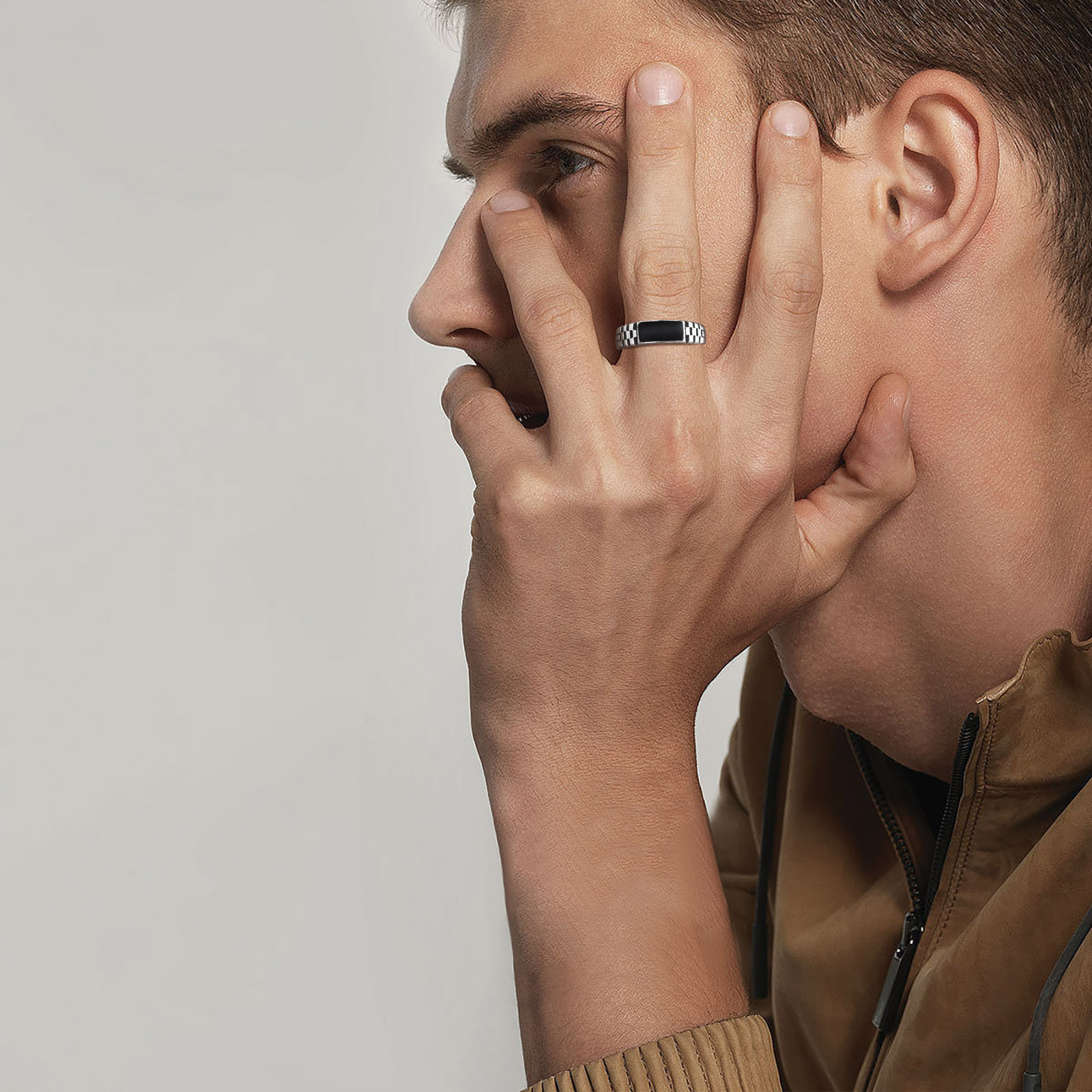 Anillos abiertos para hombre V - Mens Signet Ring reseña y precio