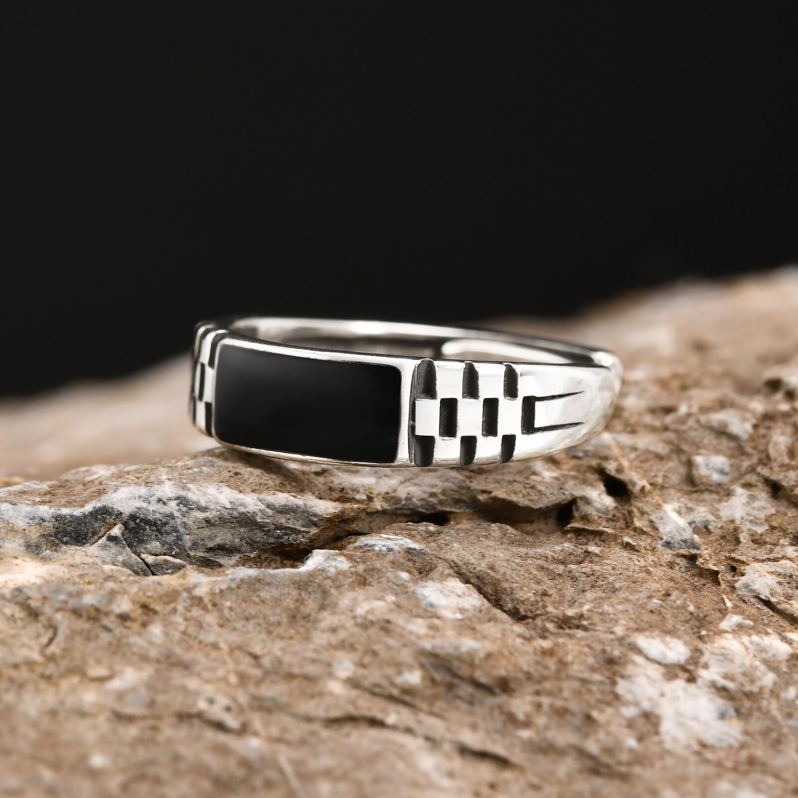 Anillos abiertos para hombre V - Mens Signet Ring reseña y precio
