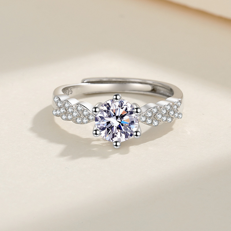 Nuevo Anillo de Plata de Ley 9 - Statement Cocktail Ring reseña y precio