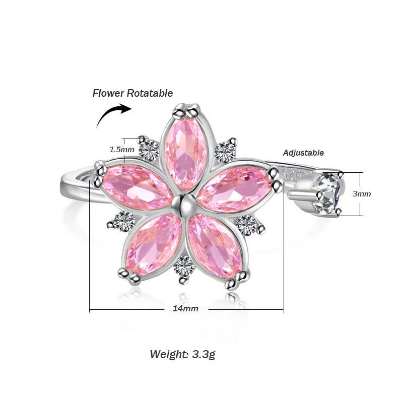Nuevos anillos ajustables de c - Statement Cocktail Ring reseña y precio