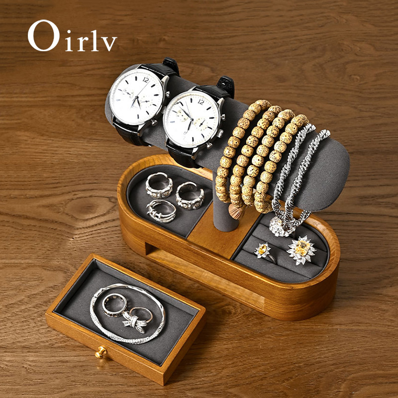 Oirlv-estante organizador de r - Jewelry Organizer Watches reseña y precio