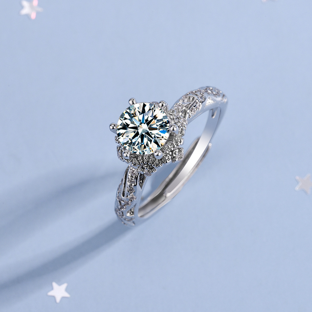 Nuevo Anillo de Plata de Ley 9 - Statement Cocktail Ring reseña y precio