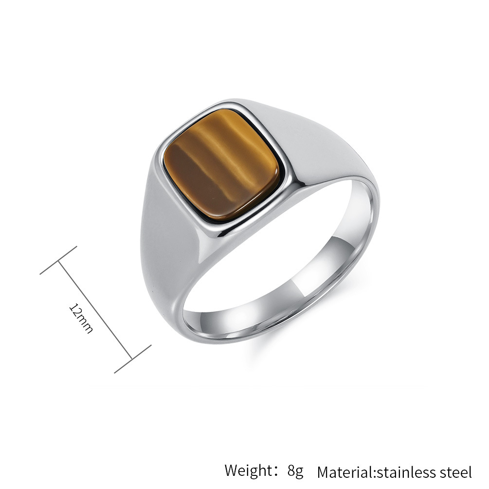 Nuevo Anillo de Sello de Moda  - Mens Signet Ring reseña y precio