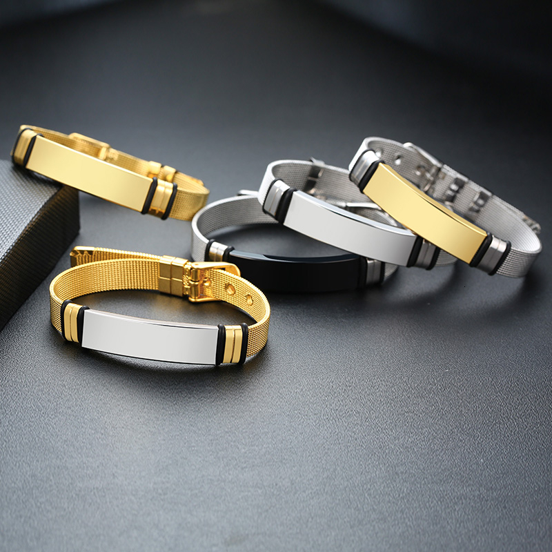 Vnox-pulsera de acero inoxidab - Jewelry Watches Men reseña y precio