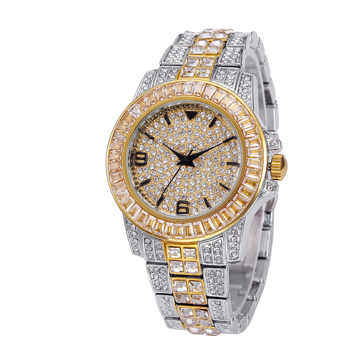 Relojes de Cuarzo de Lujo con  - Jewelry Watches Men reseña y precio