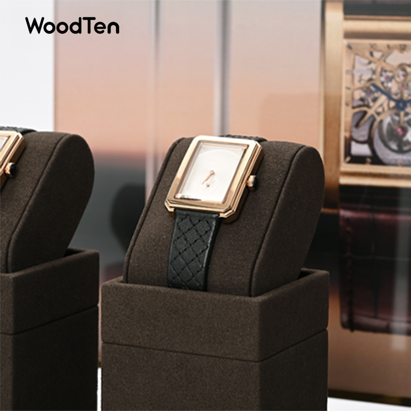 Soporte de microfibra WoodTen  - Jewelry Organizer Watches reseña y precio