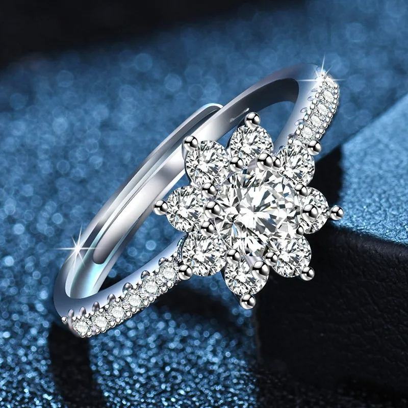 Anillo de Plata de Ley 925 de  - Statement Cocktail Ring reseña y precio