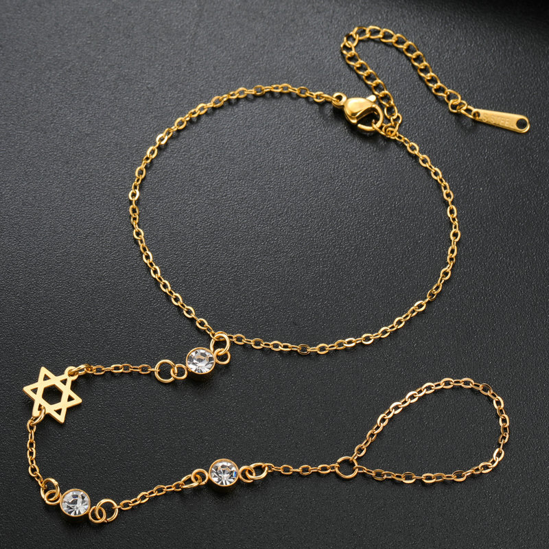 Pulsera de Dedo con Estrella d - Jewelry & Watches Spółka Z Ograniczoną Odpowiedzialnością reseña y precio