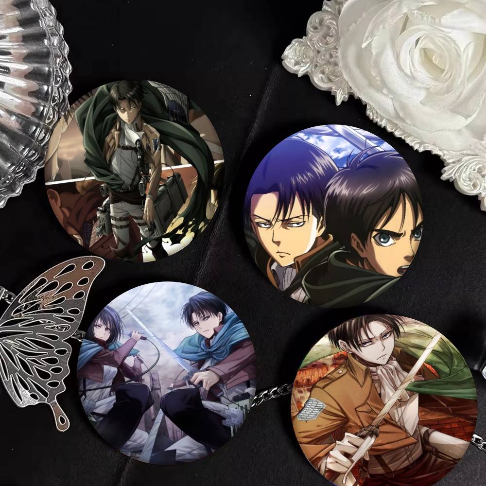 Broche redondo de hojalata con - Levi Jewelry & Watches Inc reseña y precio