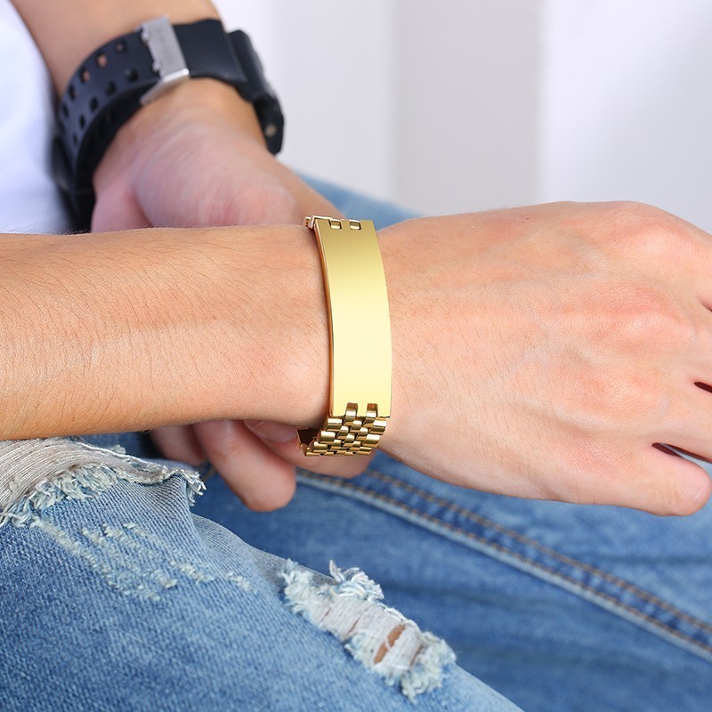 Vnox, pulseras con etiqueta de - Jewelry Watches Men reseña y precio