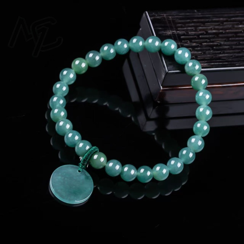 Pulsera de Jadeíta Natural Azu - Jewelry & Watches Spółka Z Ograniczoną Odpowiedzialnością reseña y precio