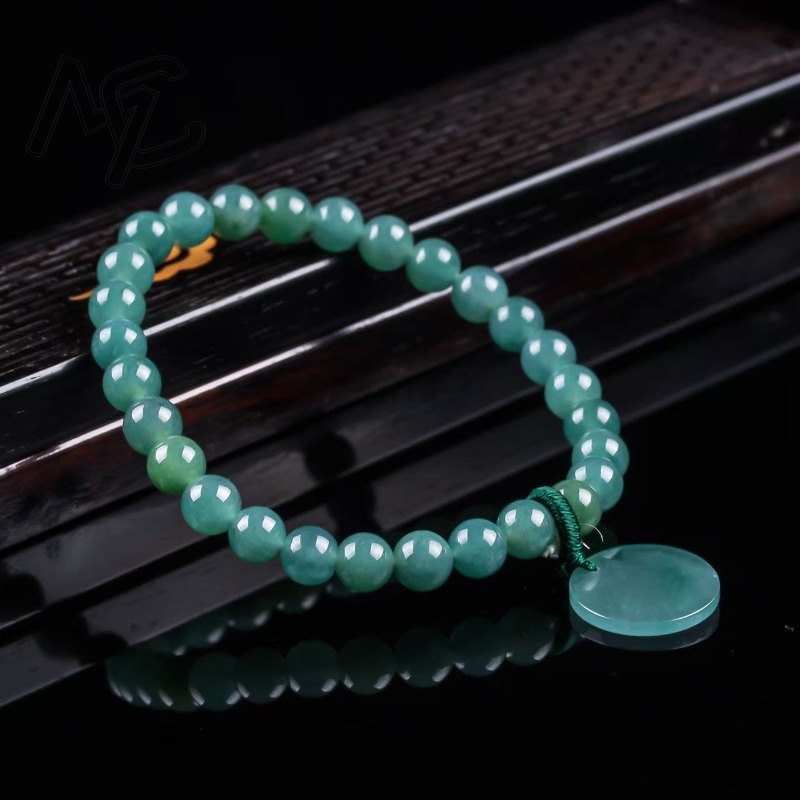 Pulsera de Jadeíta Natural Azu - Jewelry & Watches Spółka Z Ograniczoną Odpowiedzialnością reseña y precio