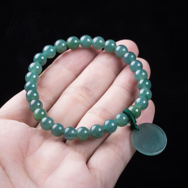 Pulsera de Jadeíta Natural Azu - Jewelry & Watches Spółka Z Ograniczoną Odpowiedzialnością reseña y precio