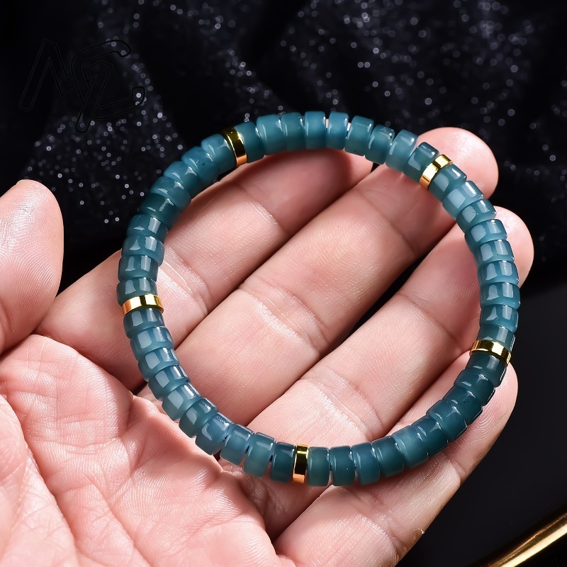 Pulsera de cuentas de jadeíta  - Jewelry & Watches Spółka Z Ograniczoną Odpowiedzialnością reseña y precio