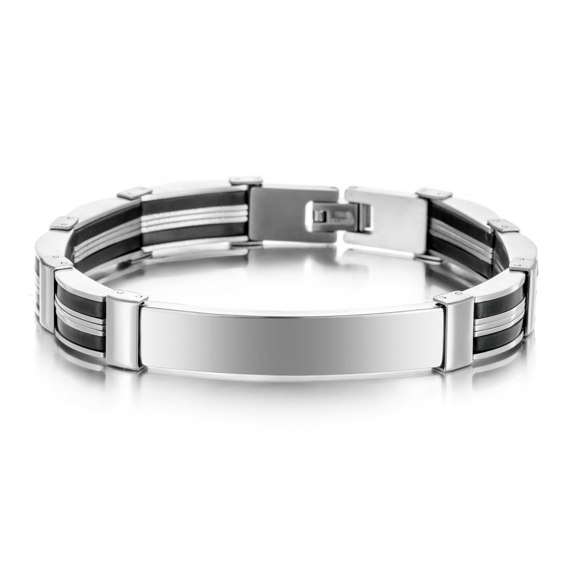 Pulsera de acero inoxidable co - Jewelry Watches Men reseña y precio