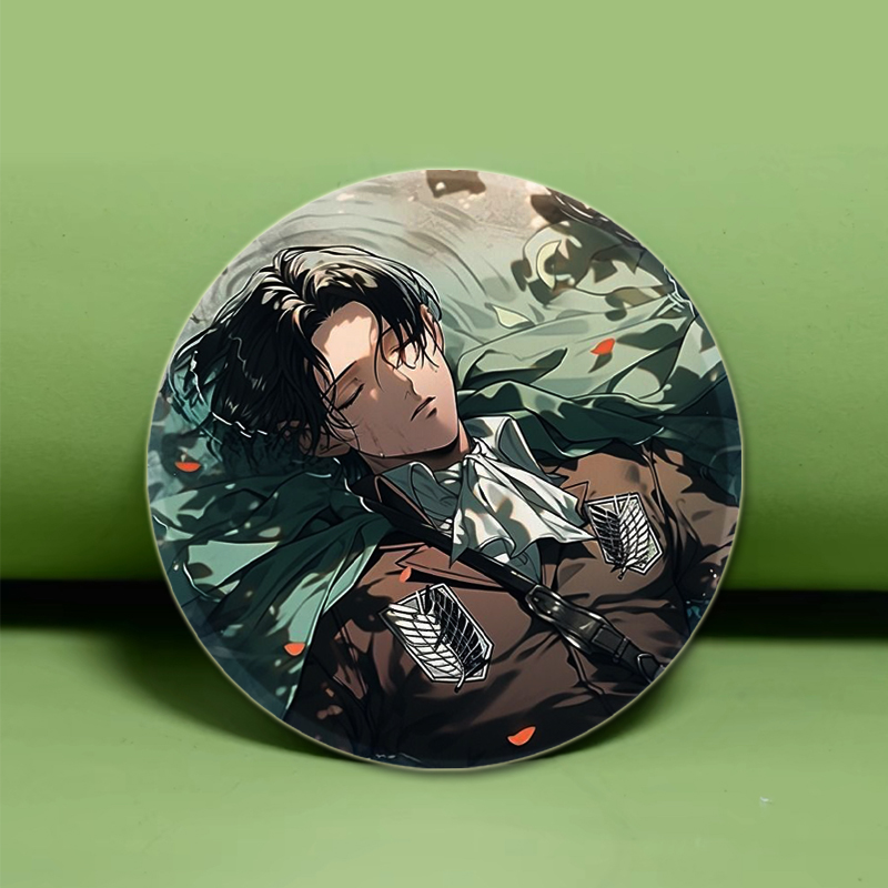 Insignia de personaje de Anime - Levi Jewelry & Watches Inc reseña y precio