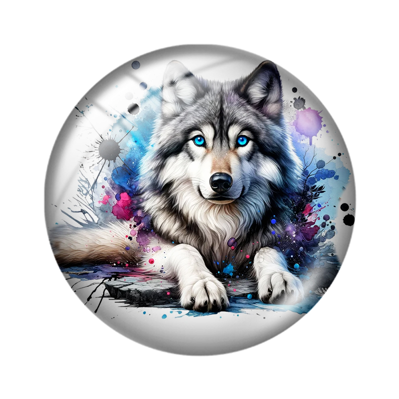 Acuarela lobo 10 Uds 12mm/16mm - Wolf Jewelry & Watches Tampa Reviews reseña y precio